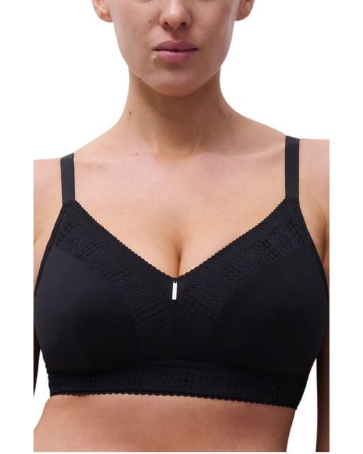 Chantelle Black Easy Support Wireless Bra