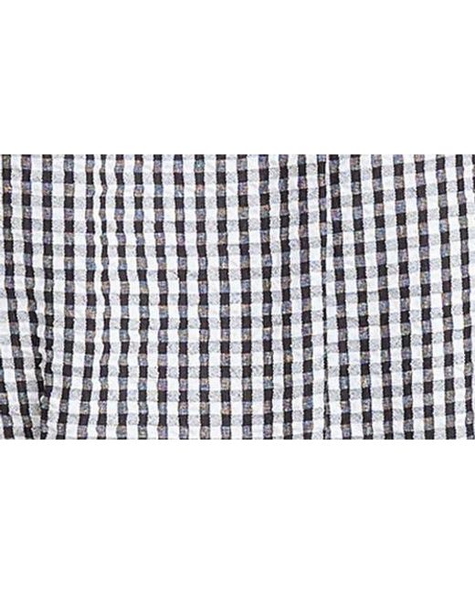 Wayf Gray X Styled By Coco! Maggie Gingham Bubble Shorts