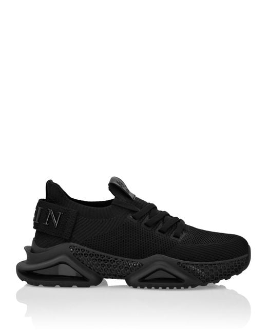 Philipp Plein Black Runner Sneaker Iconic Plein