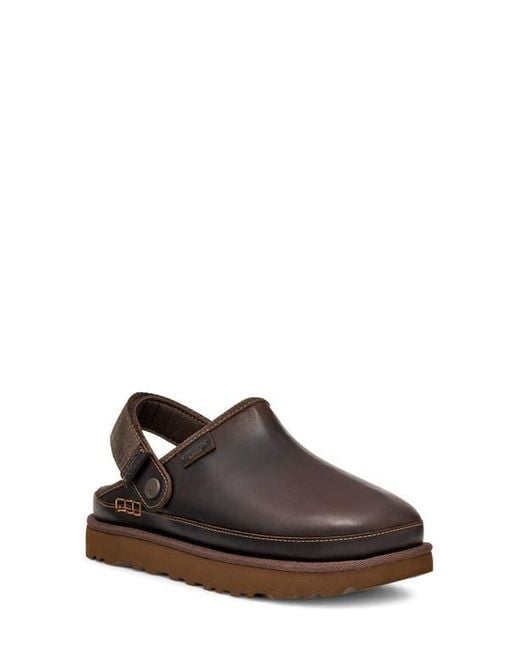 Ugg Brown Goldenstar Clog