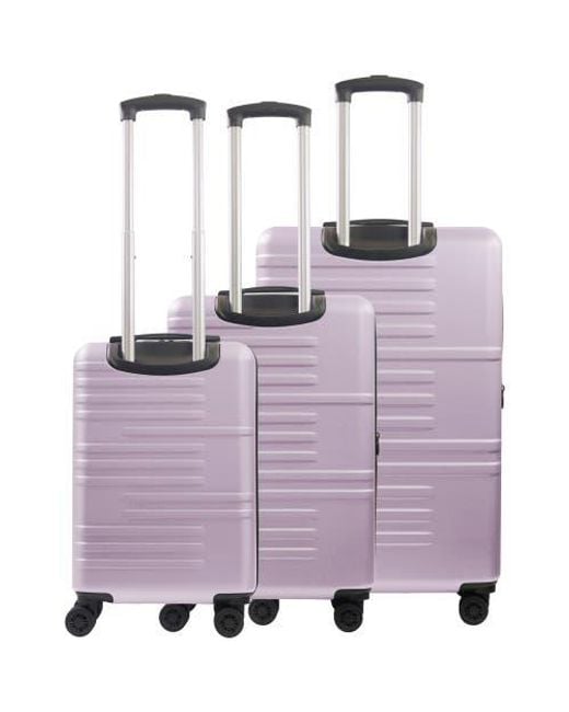 American Dreamliner Purple 3-Piece Hardside Luggage Set 22.5, 26.5, 30