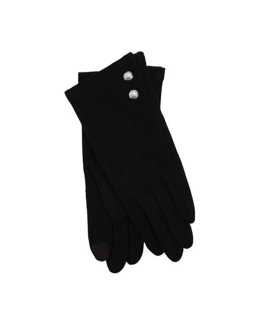 ZZDNU Lauren Ralplh Lauren Blue 2 Button Cashmere Blend Touch Glove