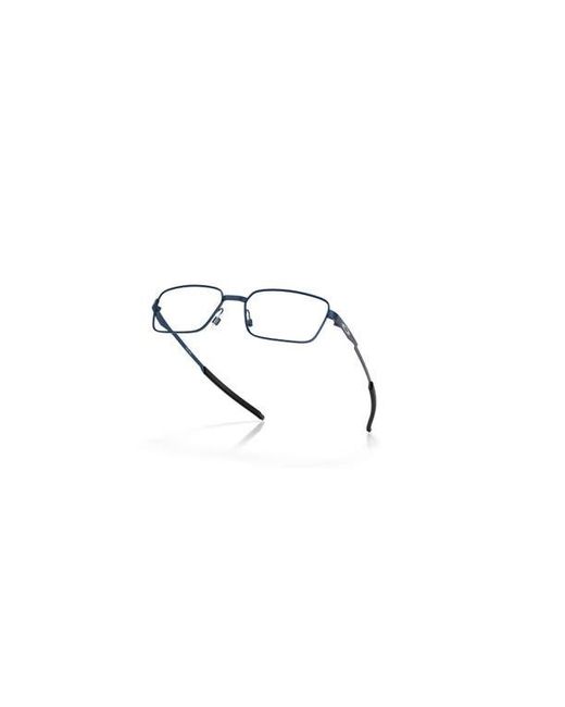 Oakley Blue 55Mm Rectangle Optical Glasses for men