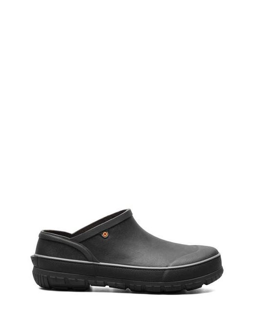 Bogs Black Digger Waterproof Clog for men