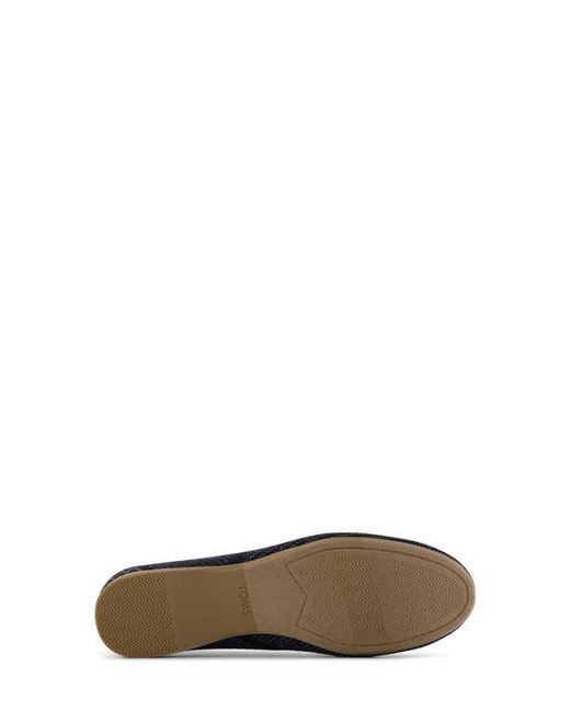 TOMS Black Gemma Ballet Flat