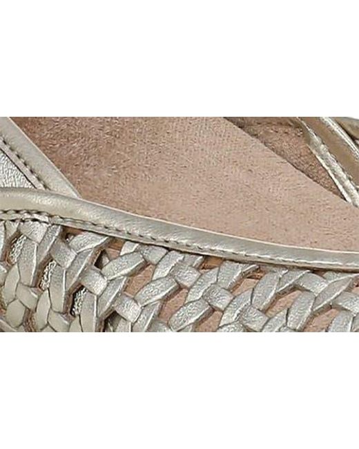 Vionic Metallic Gracia Woven Flat