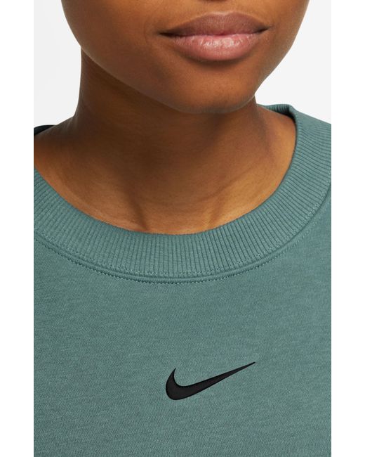 Nike Green Phoenix Fleece Crewneck Sweatshirt