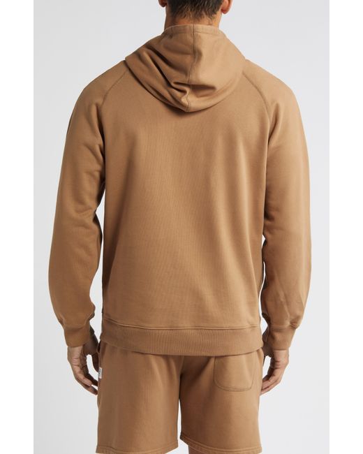 Reigning Champ Brown Classic Midweight Terry Hoodie for men
