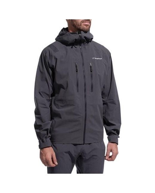 La Sportiva Gray Helixir Shell Jacket for men