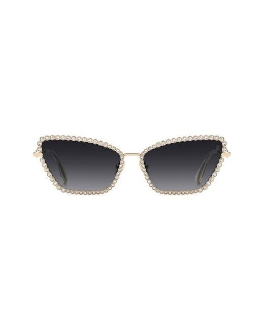 Stuart Weitzman Black 53Mm Cat Eye Sunglasses
