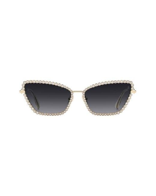 Stuart Weitzman Black 53Mm Cat Eye Sunglasses
