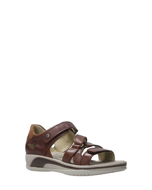 Wolky Brown Desh Sandal