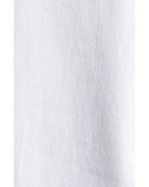 Sporty & Rich White Ny Wellness Club Cotton Graphic T-shirt