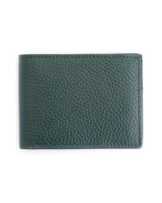 ROYCE New York Gray Rfid Leather Bifold Wallet