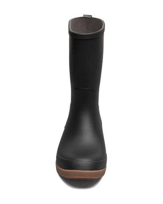 Bogs Black Amanda Ii Waterproof Rain Boot