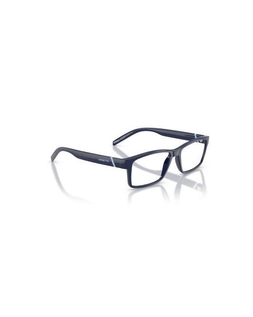 Arnette Blue 54Mm Rectangle Optical Glasses for men