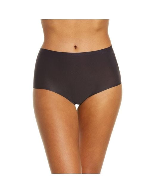 Chantelle Brown Soft Stretch High Waist Briefs