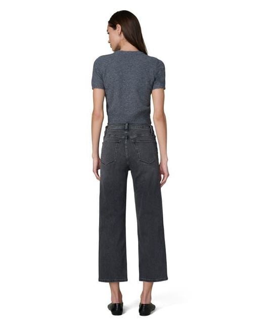 Joe's Jeans Blue The Steph Shrunken Short Sleeve Sweater