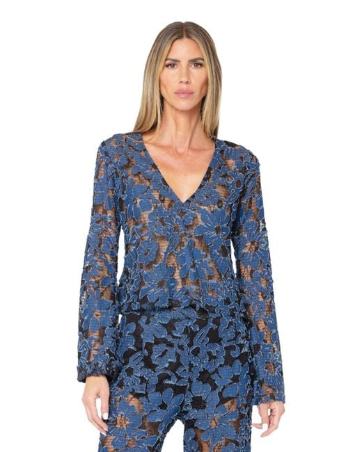 JBQ Blue Selena Top