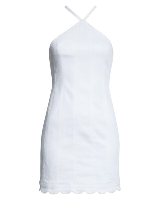 Cinq À Sept White Hadley Halter Dress