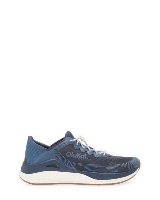 Olukai Blue Ahi Sneaker for men