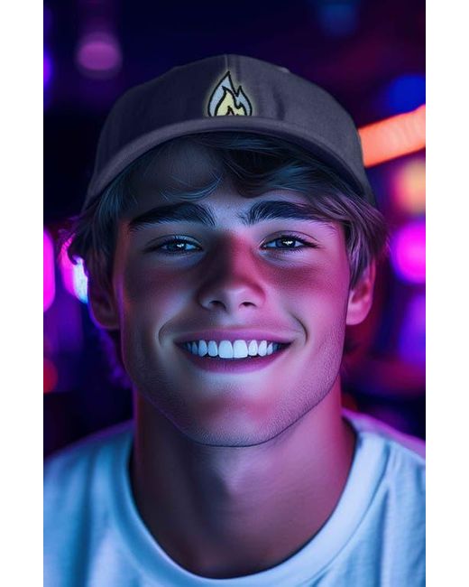 Alix Multicolor Fire Dad Hat for men