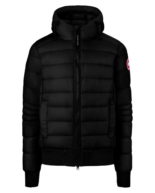 Canada Goose Black Crofton Water Repellent 750 Fill Power Down Jacket for men