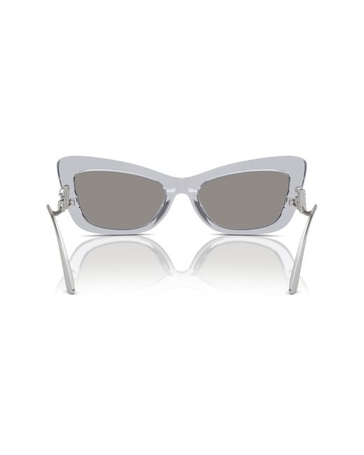 Dolce & Gabbana Multicolor 55mm Cat Eye Sunglasses for men