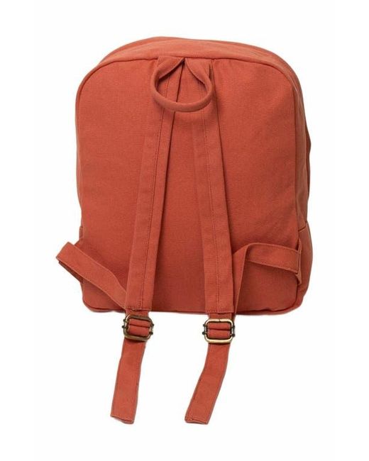 Terra Thread Orange Organic Cotton Mini Backpack