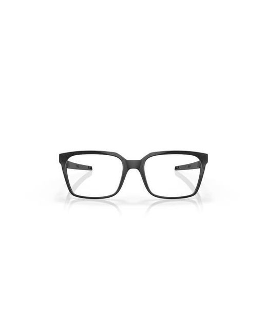 Oakley Black 53Mm Rectangle Optical Glasses for men