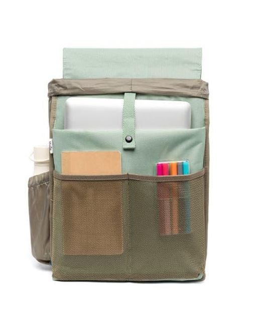 Lefrik Green Kaut Backpack