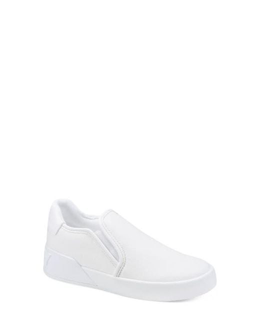 DKNY White Marta Sneaker