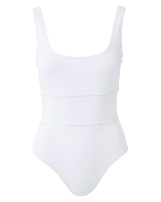 Melissa Odabash White Perugia One-piece Swimsuit