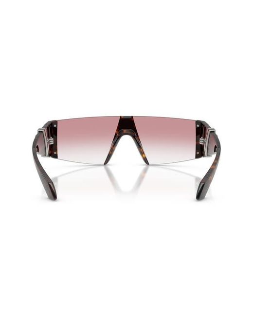 Versace Brown 136Mm Rectangular Sunglasses