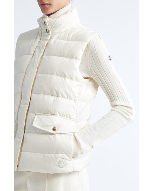 Moncler Natural Besset Down Puffer Vest