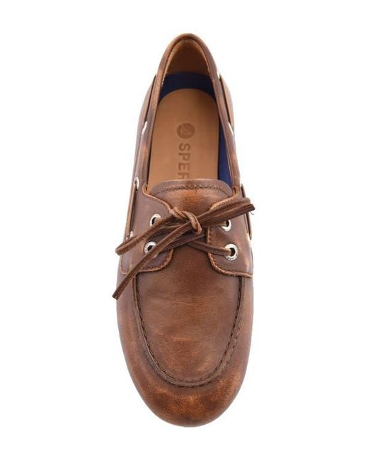 Sperry Top-Sider Brown Slim Boat Shoe