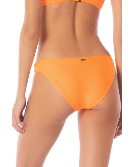 Maaji Orange Tangerine Sublimity Reversible Bikini Bottoms