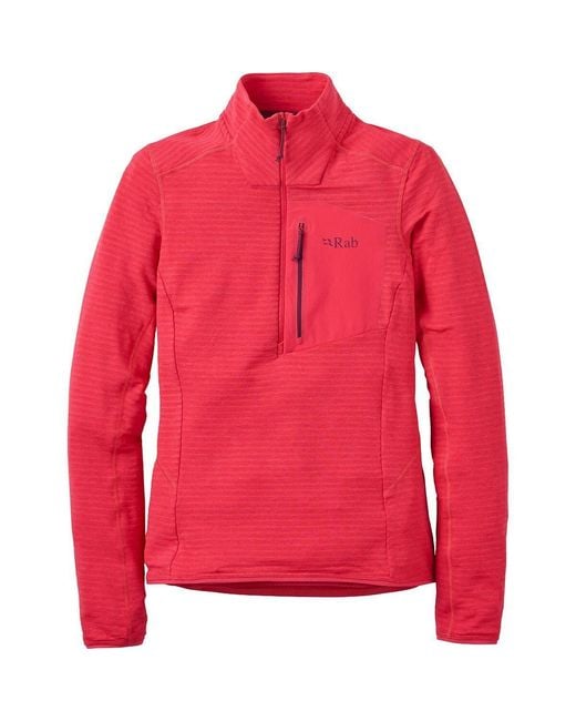 Rab Red Ascendor Light Pull-On Top