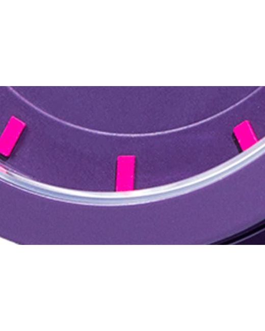 SPGBK WATCHES Purple Montclair Silicone Strap Watch for men