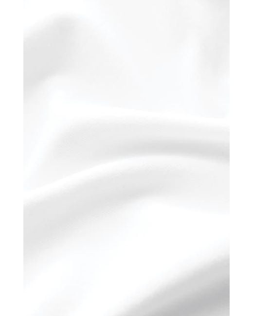 Seasalt Cornwall White Easel Long Sleeve Stretch Organic Cotton Top