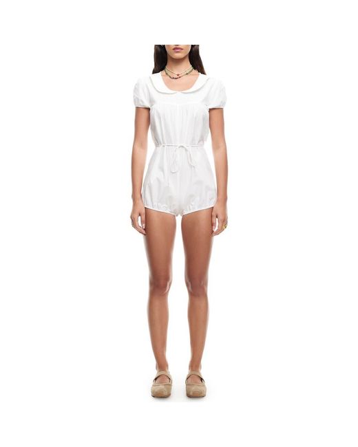 Lioness White Riptide Romper