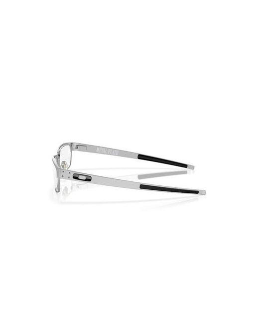Oakley Metallic 55Mm Rectangle Optical Glasses for men