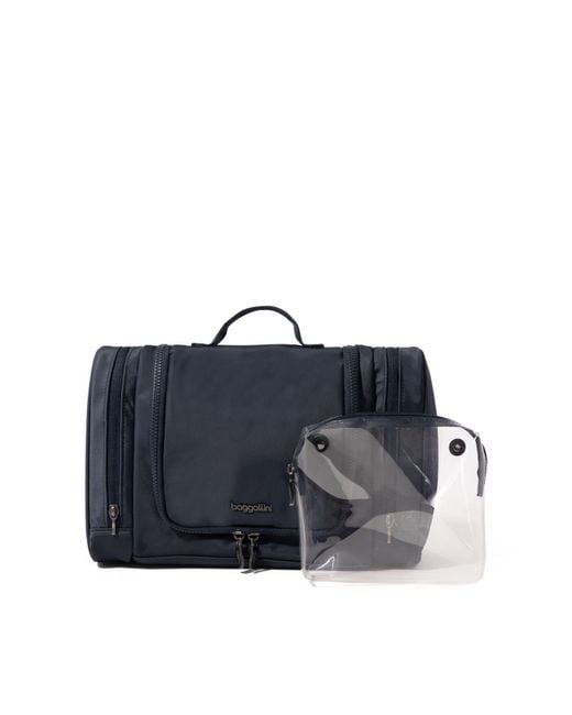 Baggallini Blue Deluxe Toiletry Kit