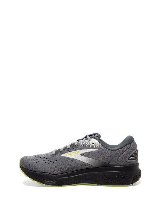 Brooks Gray Ghost 16 Running Shoe for men