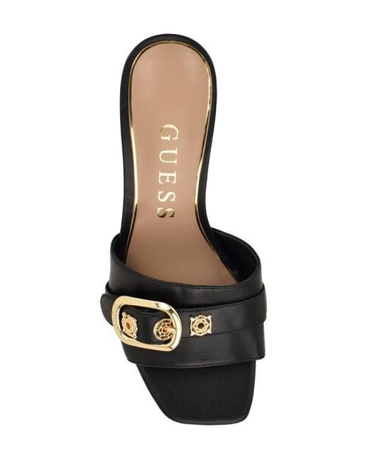 Guess Black Dittara Slide Sandal