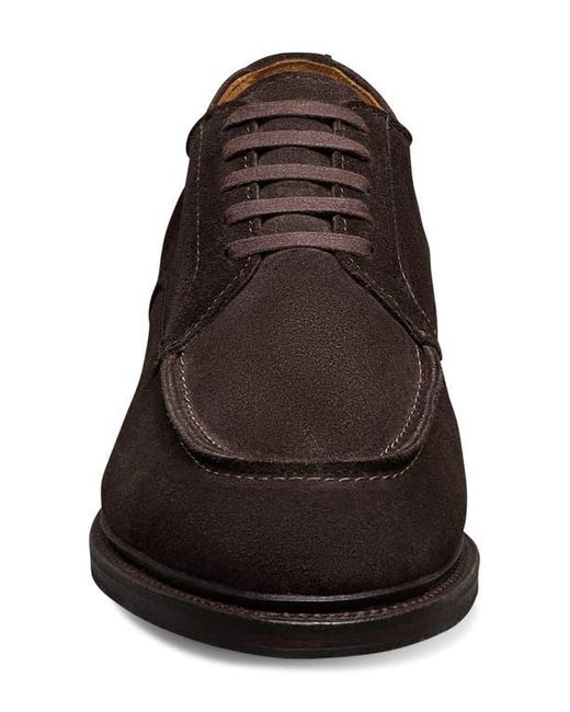Allen Edmonds Brown Rivington Suede Moc Toe Derby for men