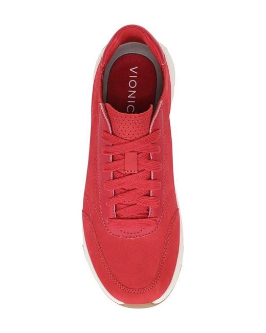 red uptown sneakers