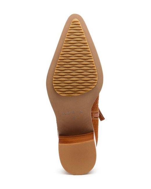 Kelsi Dagger Brooklyn Brown Milly Pointed Toe Bootie
