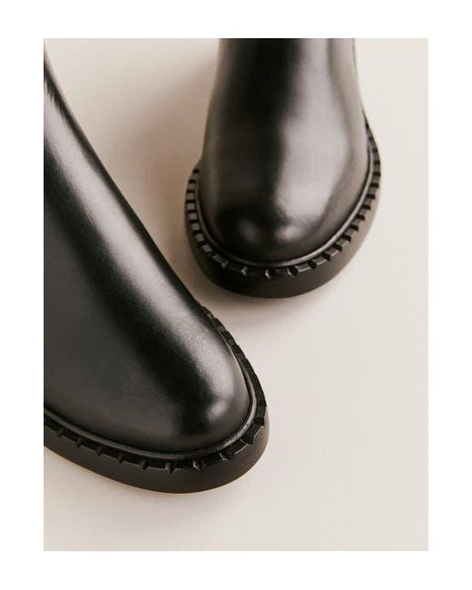 Reformation Black Nancy Knee High Boot