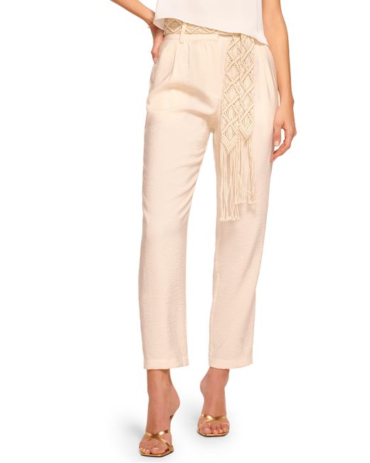 Ramy Brook Natural Marion Ankle Pants